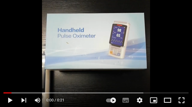 Professional Veterinary Handheld Vital Sign Monitor